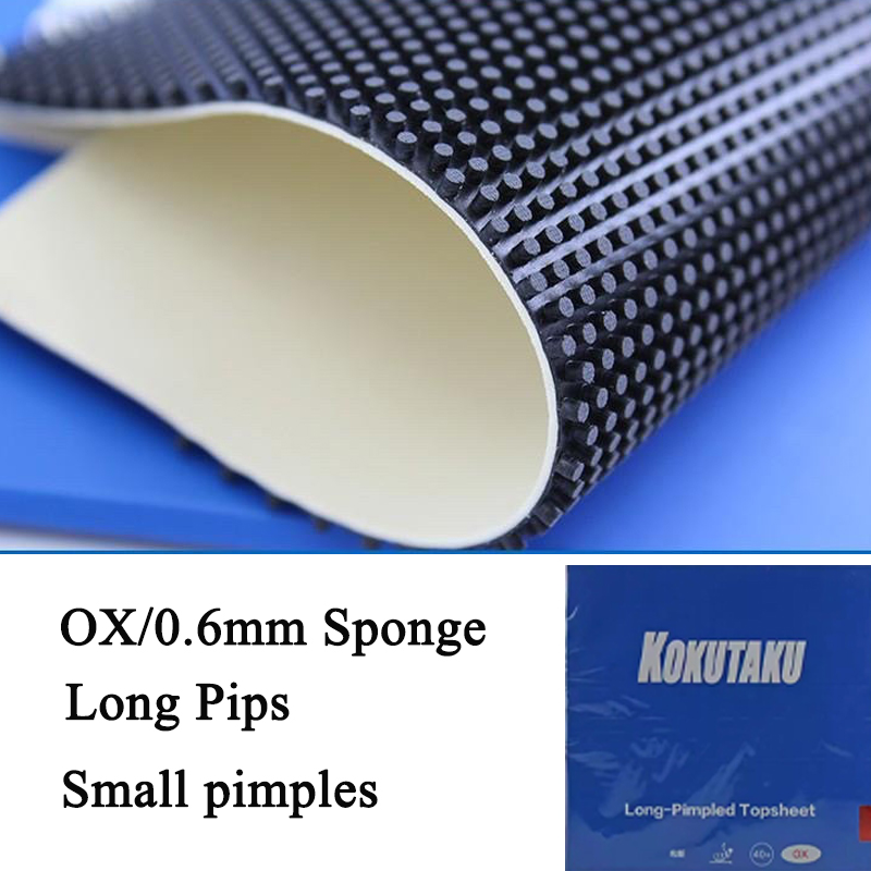 Table Tennis Is Played With A - KOKUTAKU Long Pips Table Tennis Rubber
