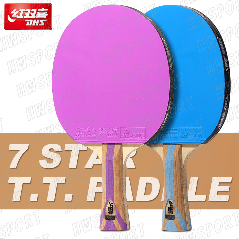 Table Tennis Forehand - DHS 6 Star Color Table Tennis