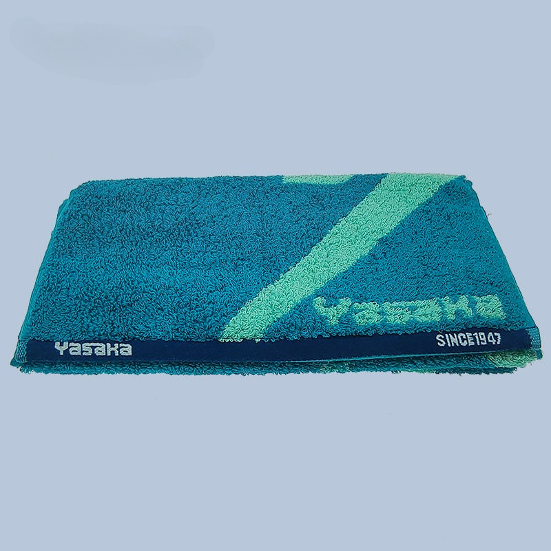 Table Tennis Logo - YASAKA Sports Towel Absorbent Sweatcloth Yasaka
