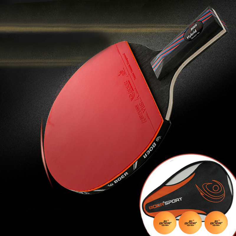 Forehand Training Ball - BOER 7 Layers Table Tennis Racket