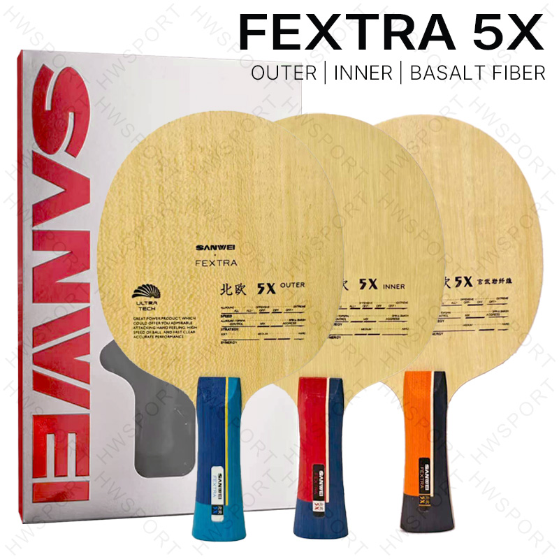 Table Tennis Forehand - SANWEI FEXTRA 5X Table Tennis Blade