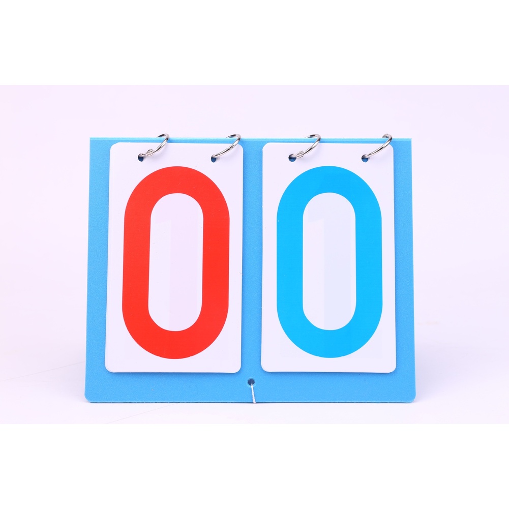 Table Tennis Or Tennis Table - Flip Style PVC Scoreboard with 2