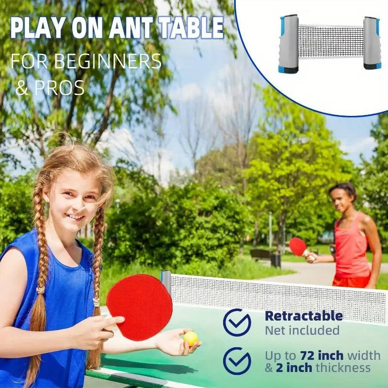 Portable Table Tennis Net Expa - đánh giá và giá Table Tennis Ranking