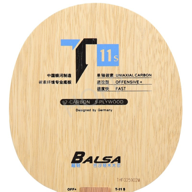 YINHE T-11 T11S (Balsa Trọng L - đánh giá và giá Table Tennis Forehand