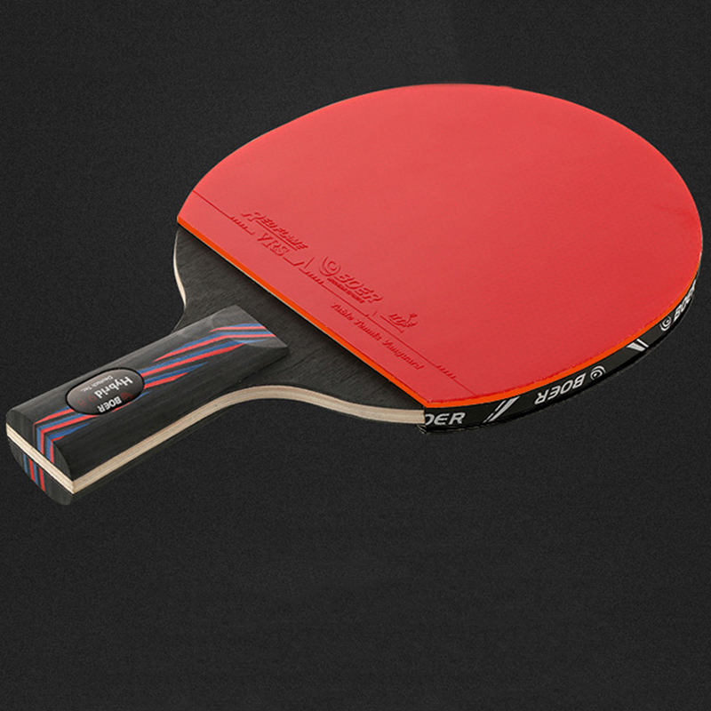 BOER 7 Layers Table Tennis Rac - đánh giá và giá Forehand Training Ball