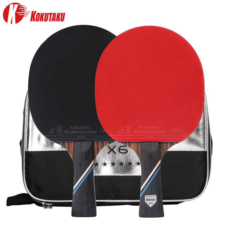 KOKUTAKU 2 Pcs 6 Star Ping Pon - đánh giá và giá Table Tennis History