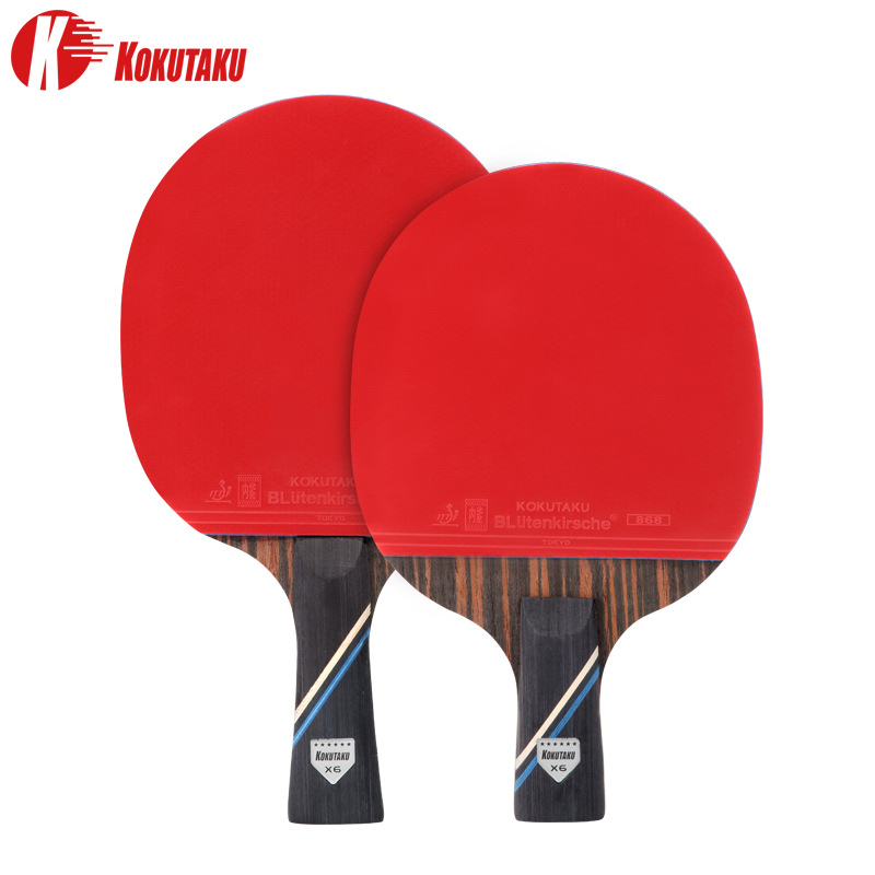 KOKUTAKU 2 Pcs 6 Star Ping Pon - đánh giá và giá Table Tennis History