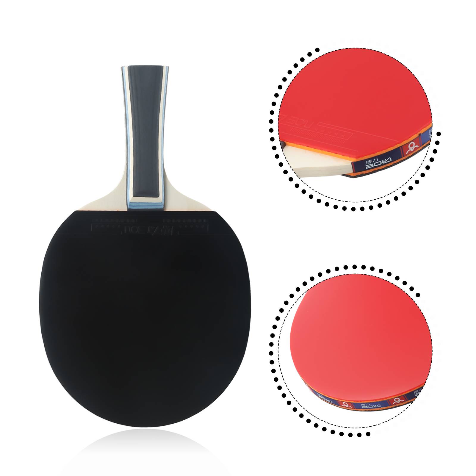 Table Tennis Racket 7 Ply Wood - đánh giá và giá Table Tennis History