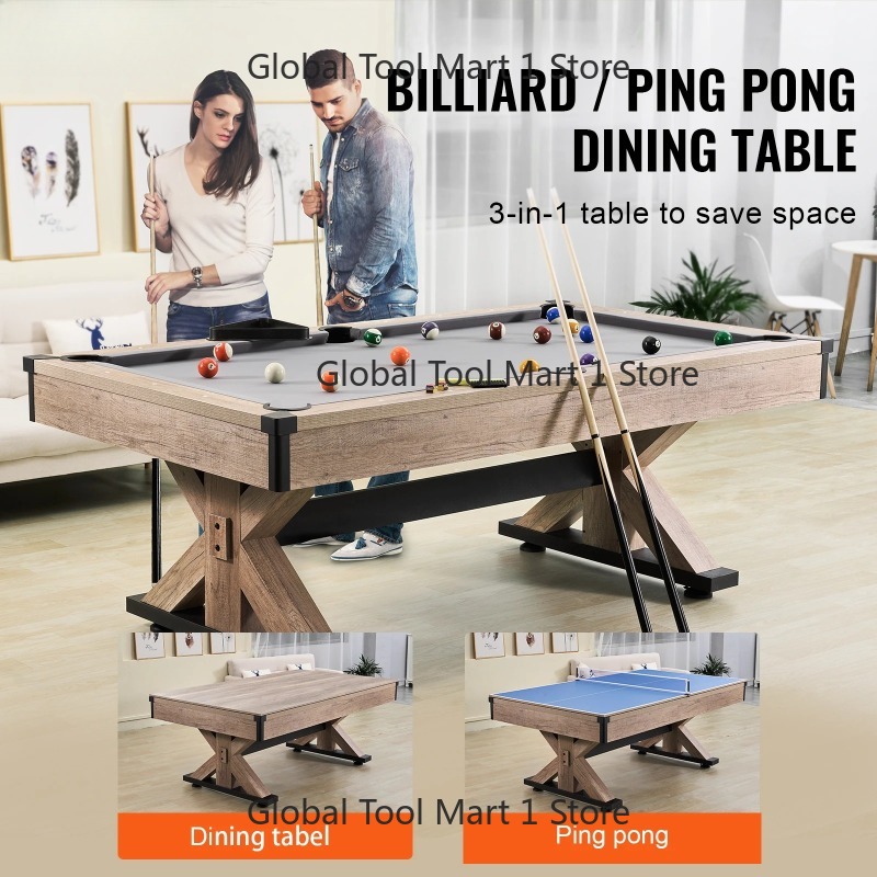VEV-OR 7ft 3-in-1 Billiards Ta - đánh giá và giá Table Tennis Or Tennis Table