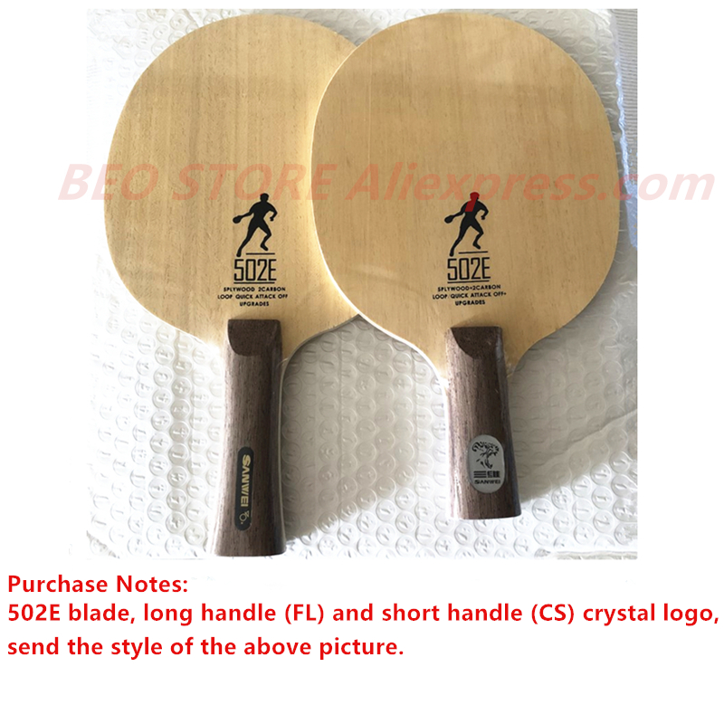 Cốt Vợt SANWEI CC 502E 5 Lớp G - đánh giá và giá Table Tennis Review