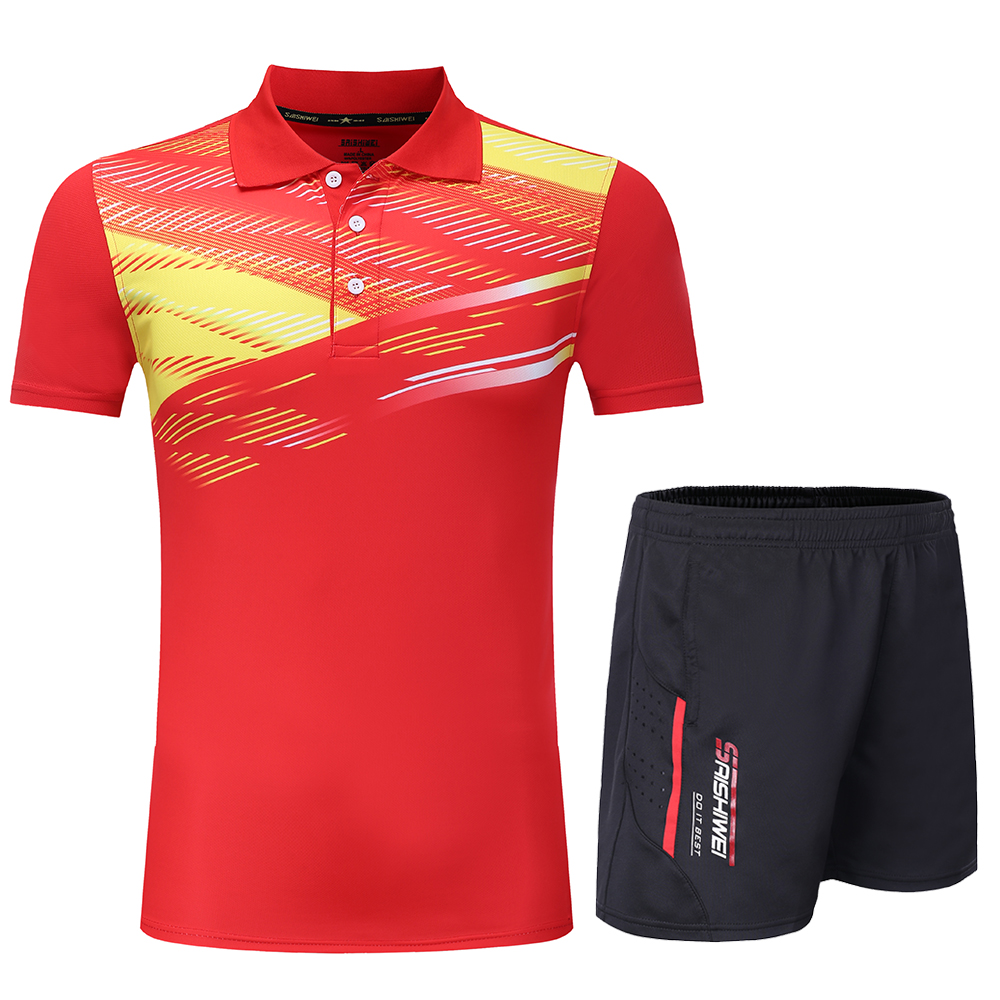 New Men Women Tennis T Shirt   - đánh giá và giá Table Tennis Kit