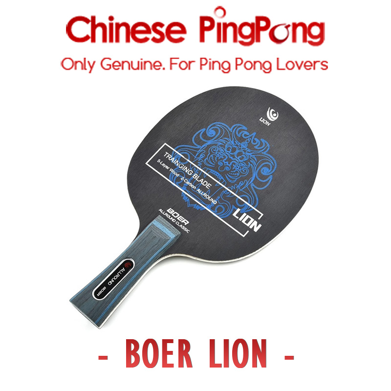Original BOER LION Table Tenni - đánh giá và giá Table Tennis Grip Types