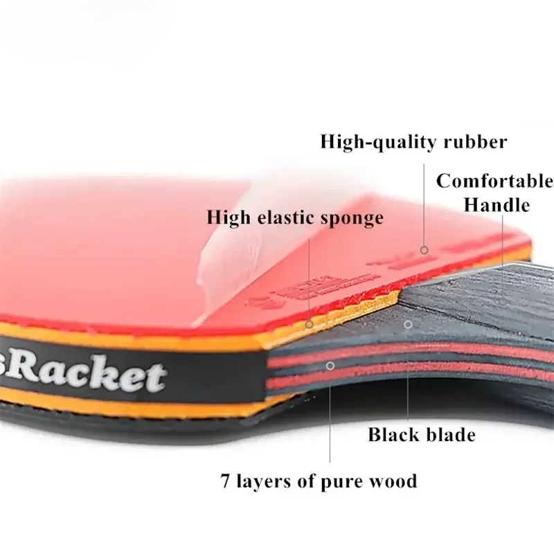 6 Star Table Tennis Racket 2PC - đánh giá và giá Table Tennis History