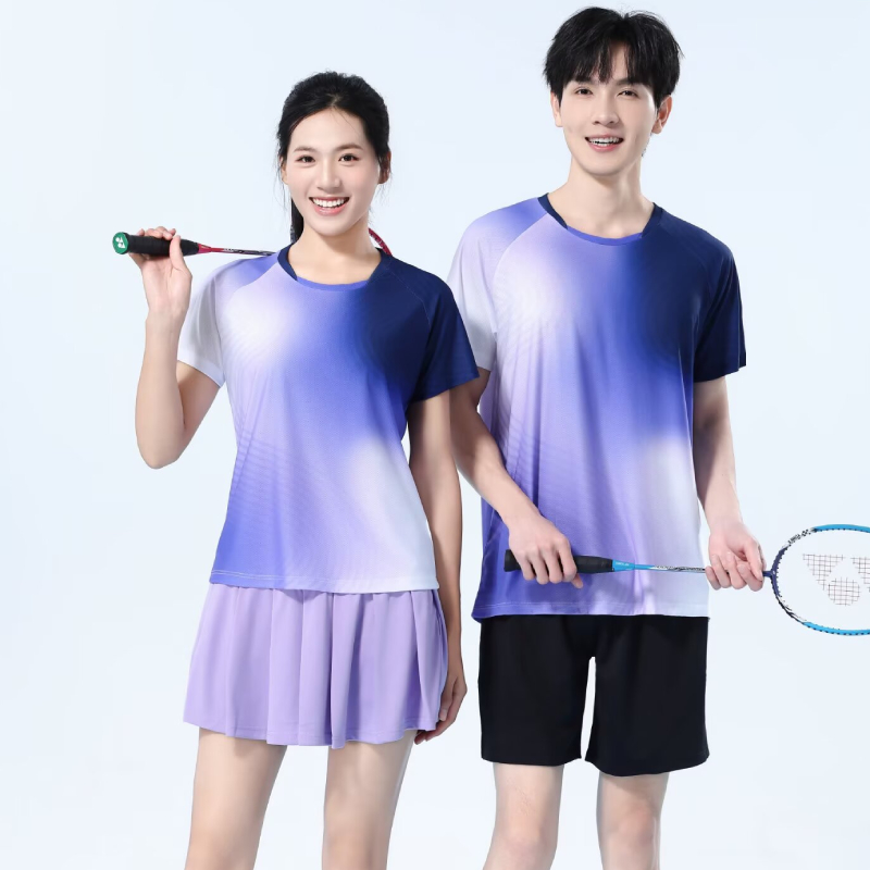 Men Quick Dry Badminton Shirt  - đánh giá và giá Table Tennis Logo